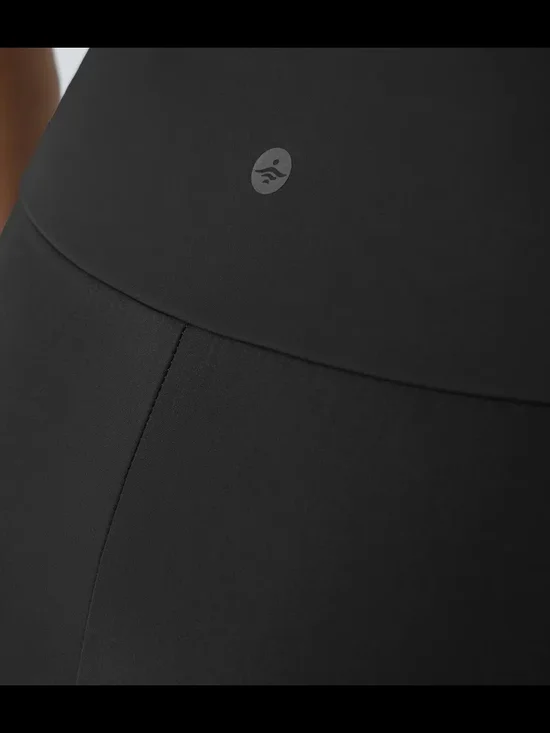 Halara Breezeful High Waisted 2-in-1 Flowy Maxi Skirt Skort Black XL - Picture 8 of 9